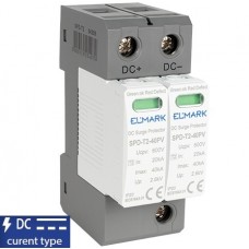 Αντικεραυνικό 2P 20kA 600V Type 2 DC Φωτοβολταϊκά 64209